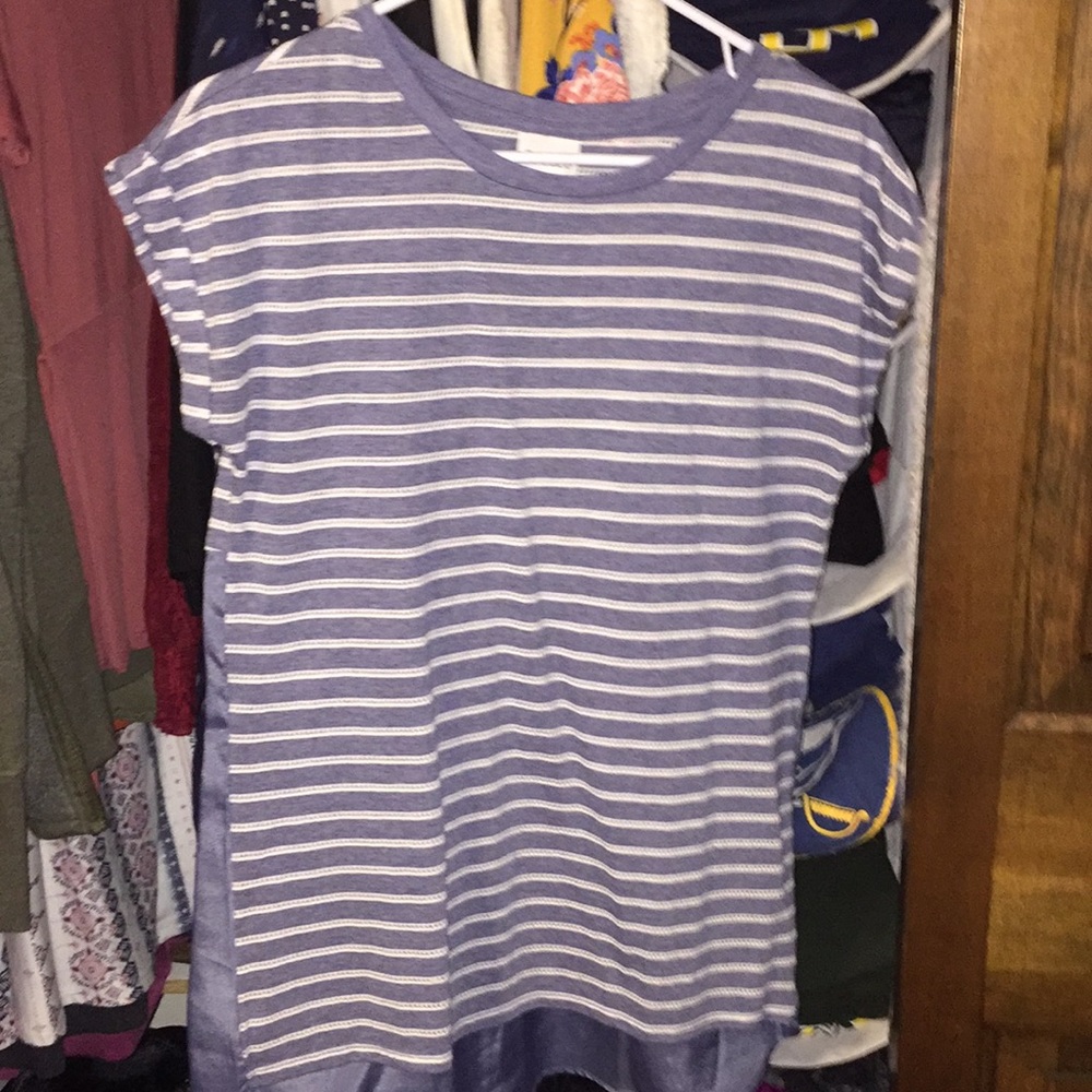 Flowy striped shirt